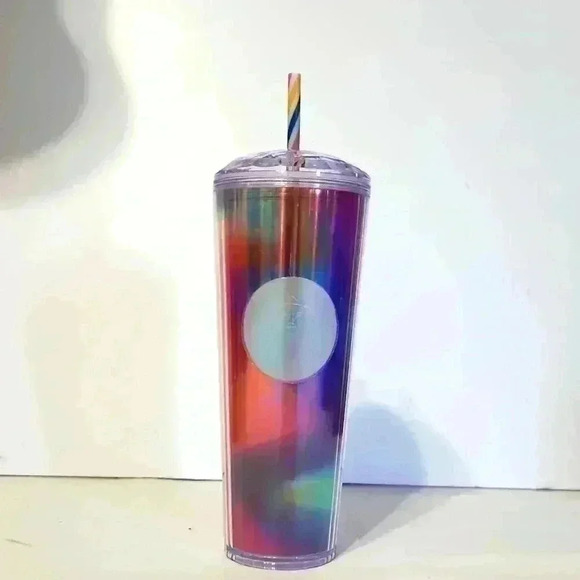 Starbucks Other - Starbucks Rainbow Tumbler